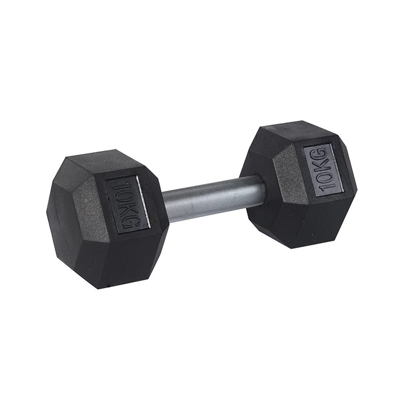 Gummi -Hechse -Dumbbell umgehüllt