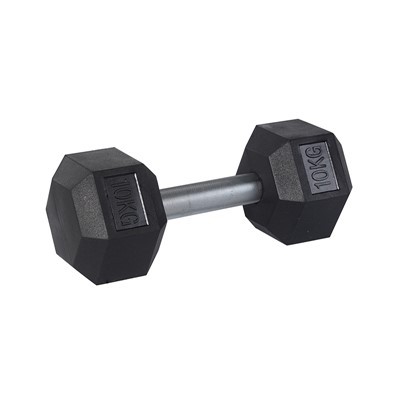 Gummi -Hechse -Dumbbell umgehüllt